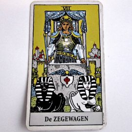 Foto van tarotkaart 'De Zegewagen'